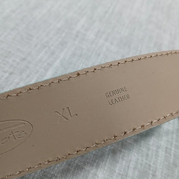 Talbots Genuine Teal Leather with Silver Buckle Made in Italy Size XL - Picture 8 of 11